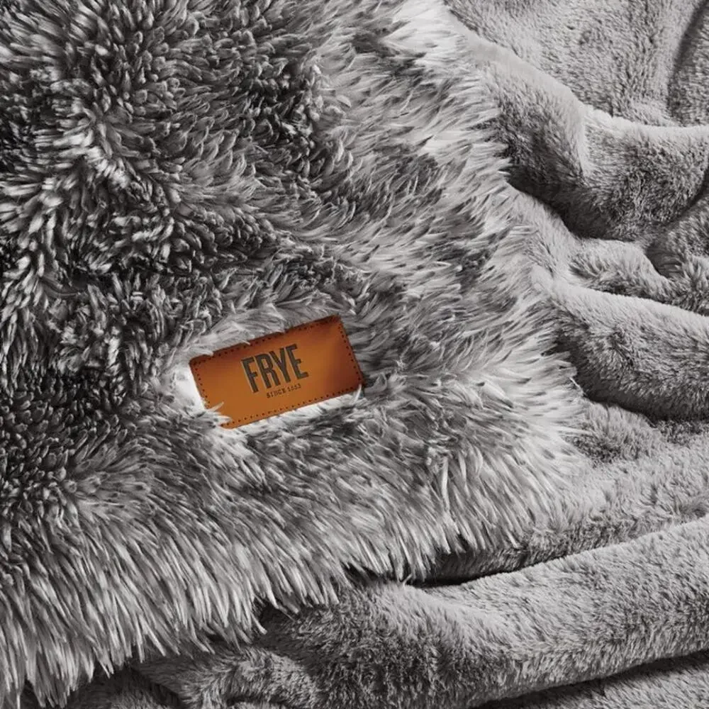 FRYE Arctic Luxe Faux Fur Throw 70”x60”
